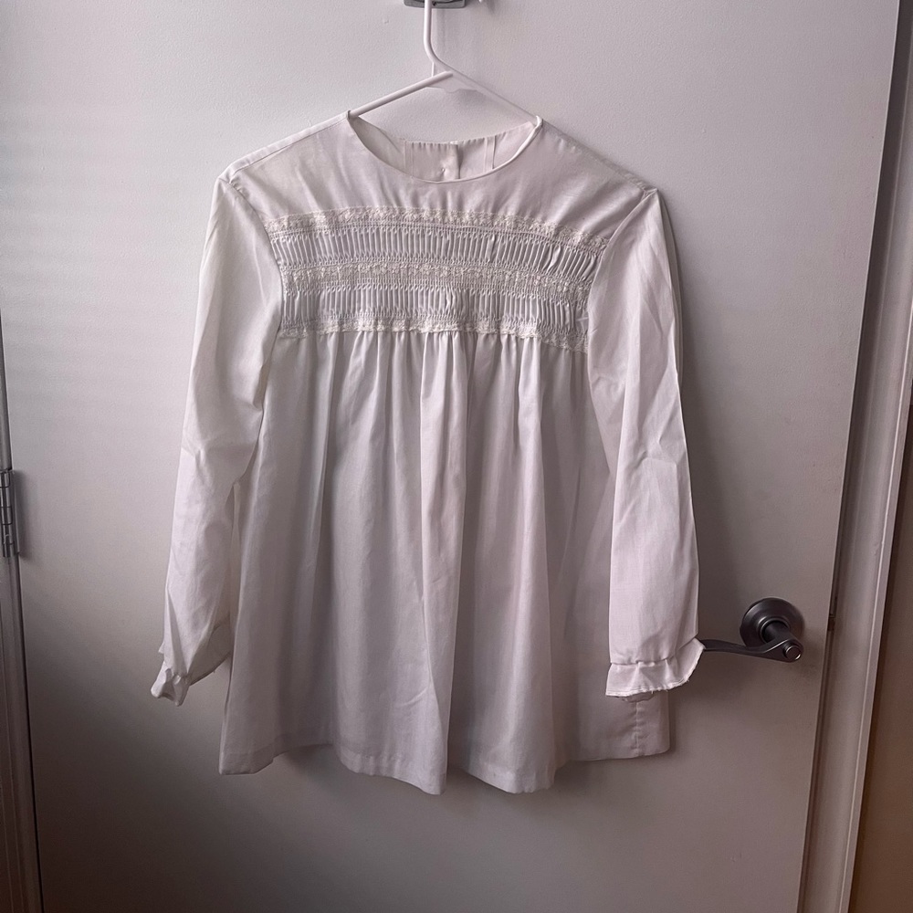 Vintage white blouse